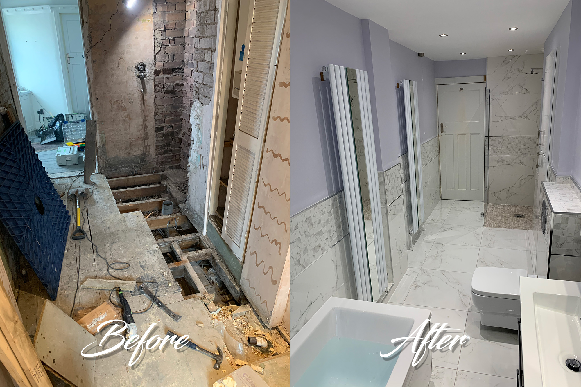 Make It Bespoke - Wet Room Bathroom